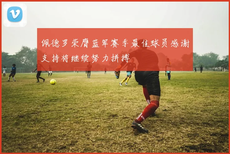 佩德罗荣膺蓝军赛季最佳球员感谢支持将继续努力拼搏